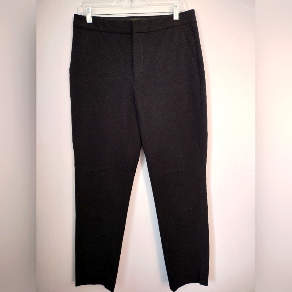 Banana Republic high-rise slim ankle black pants trousers slacks‎ work business